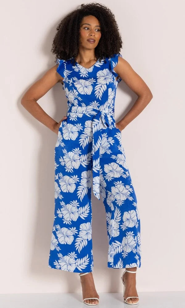 Floral Printed Jumpsuit