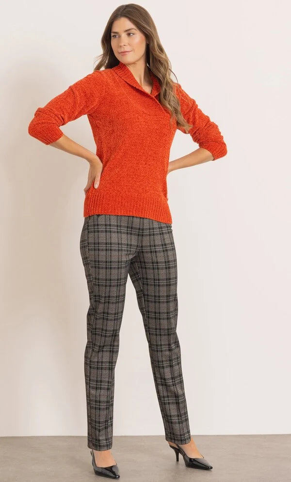 Slim Leg Speckled Trousers