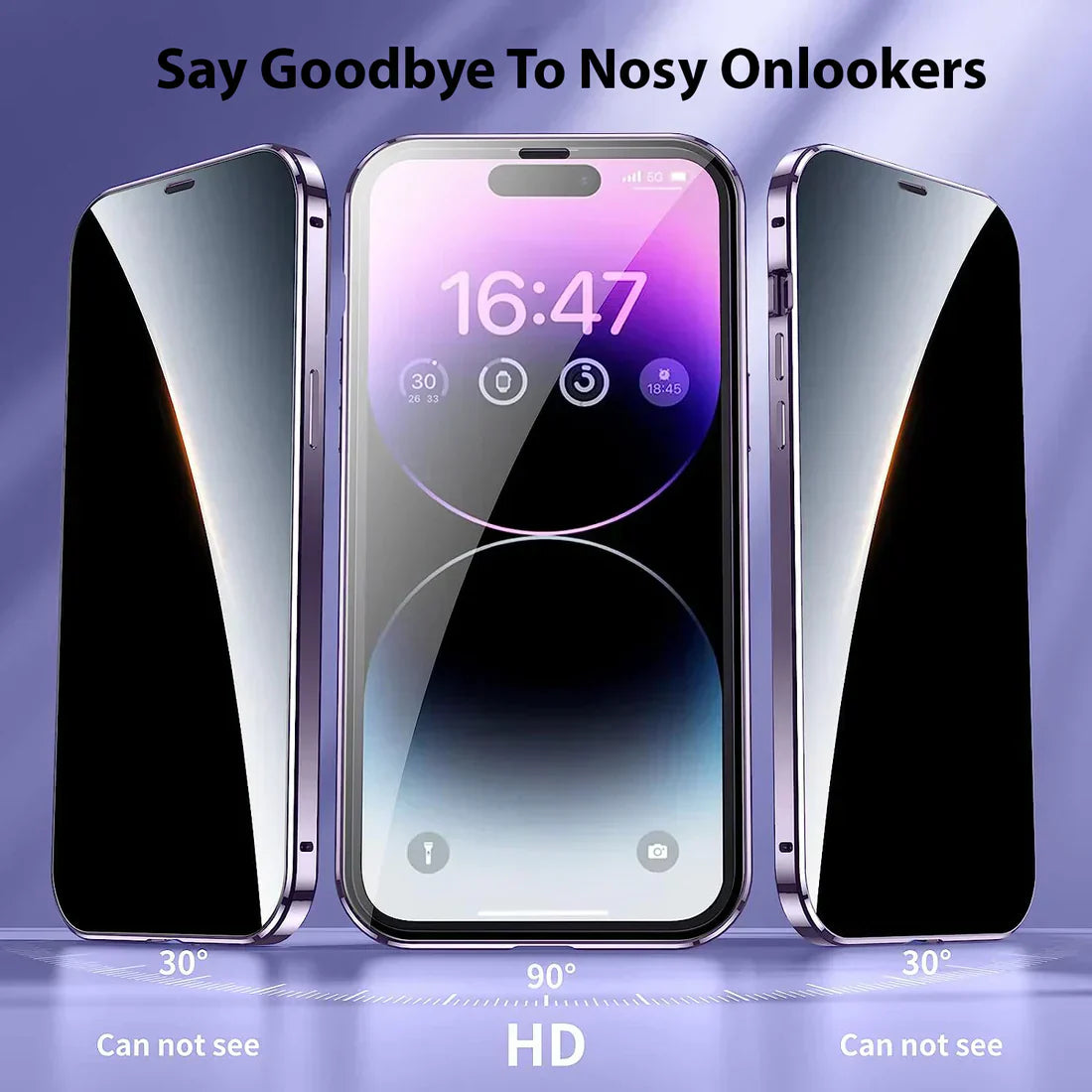 Privacy Magnet Case for Iphone