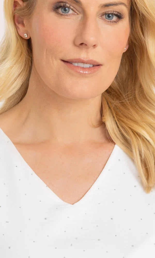 Ombre Sequinned Sleeveless Top