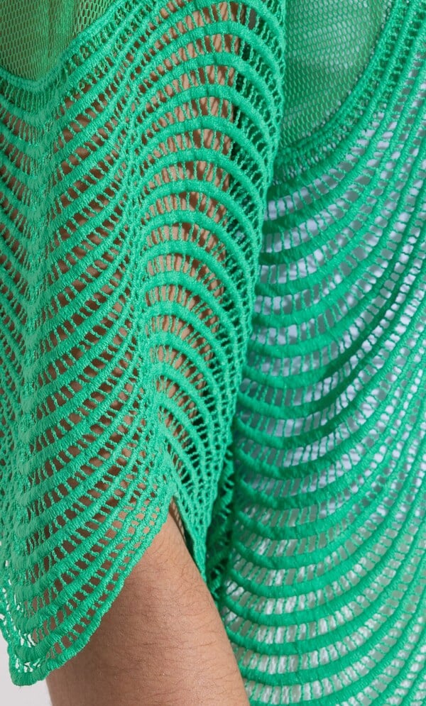 Crochet Wave Cover Up