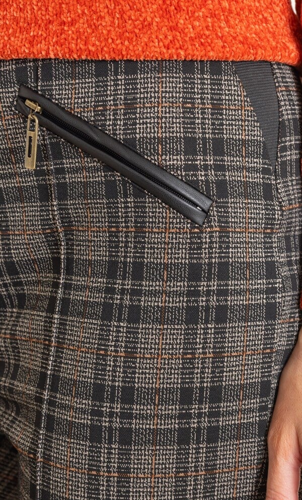 Slim Leg Speckled Trousers