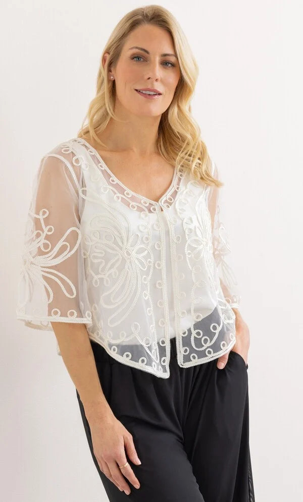Cornelli Mesh Cover Up
