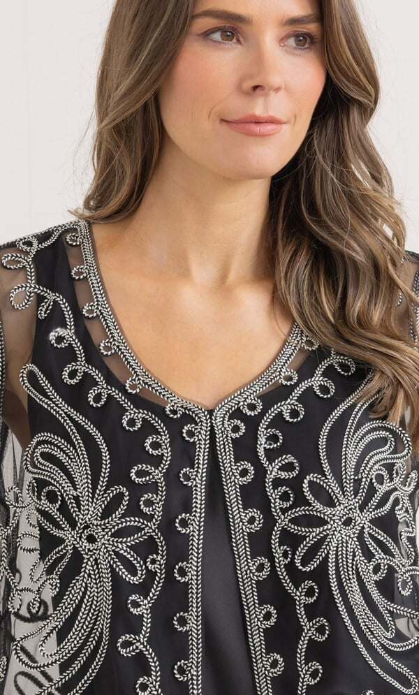 Cornelli Mesh Cover Up